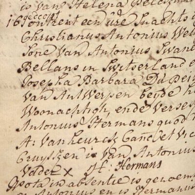 ChristianusAntoniusSwanet16011779Turnhout
