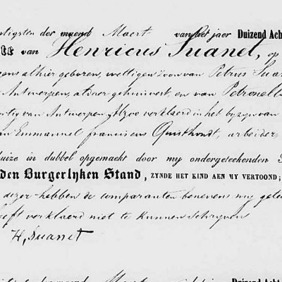 HenricusSuanet21031851Antwerpen