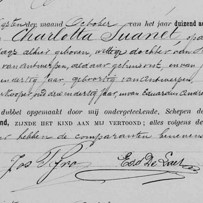 CharlottaSuanet28101885Antwerpen
