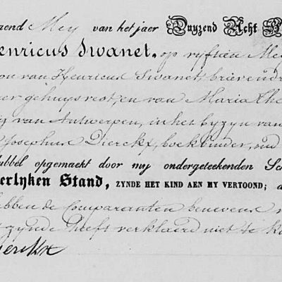 HenricusSwanet15051841Antwerpen