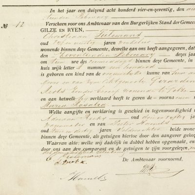 MariaRosaliaTielemans17021874GilzeenRijen