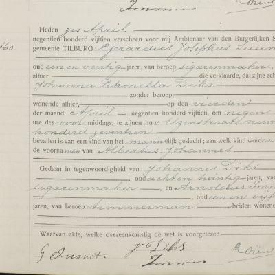 AlbertusJohannesSuanet04041915Tilburg