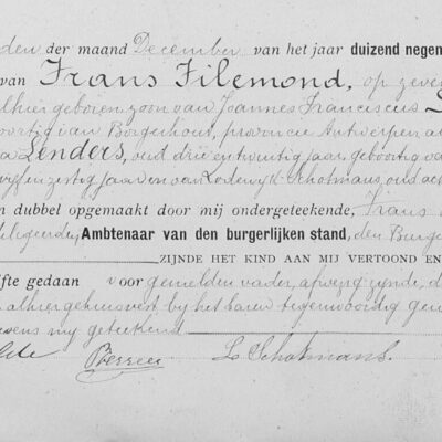 FransFilemondSwannet17121912Antwerpen