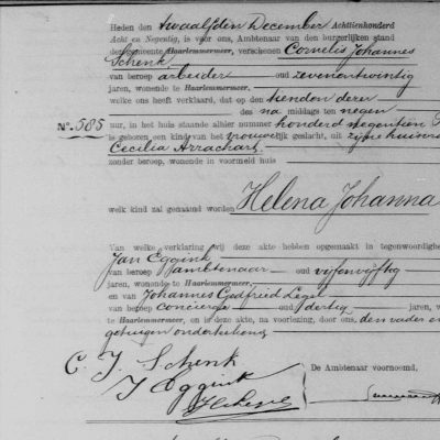 HelenaJohannaSchenk10121898Haarlemmermeer