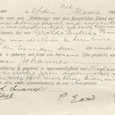 JohannesSuanet10031919DenHaag