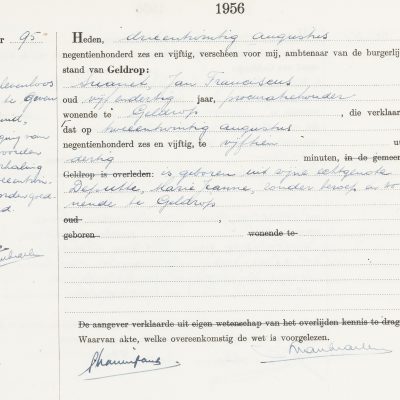 LevenloosSuanet22081956Geldrop