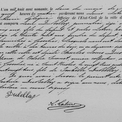 CarolusLudovicusDuBelloy02031890Gosselies