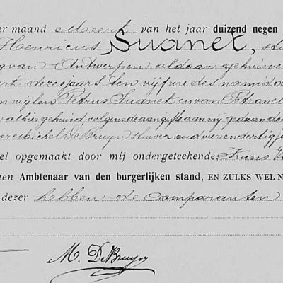 HenricusSuanet28031904Antwerpen