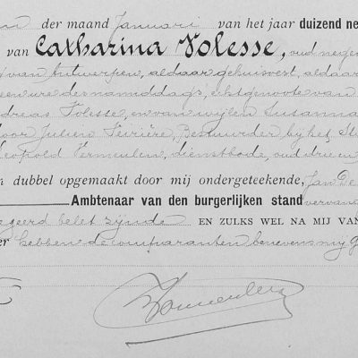 CatharinaVolesse29011913Antwerpen