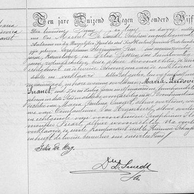 MariaLudovicaSuanet02061905SintNiklaas