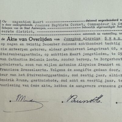 JosephusAloysiusSwannet18031959Antwerpen