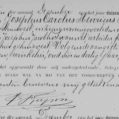 JosephusCarolusHenricusSwannet23121877Antwerpen