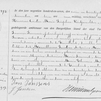 MarcellinusJacobusAntoniusMariaSwannet26121907Turnhout