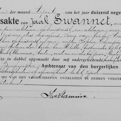 JaakSwannet17041918Antwerpen