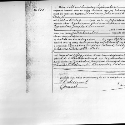 GerardusJosephusSuanet28091932Tilburg