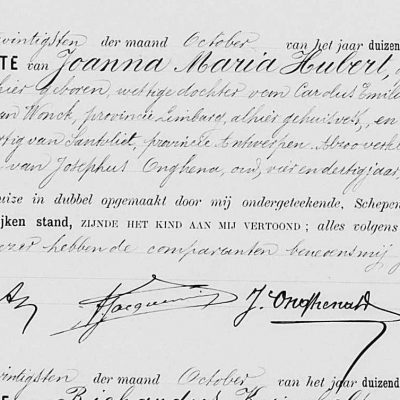 JoannaMariaHubert26101893Antwerpen