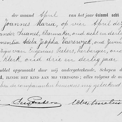 JoannesMariaSuanet04041896Antwerpen
