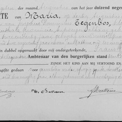 MariaTegenbos30081914Herentals