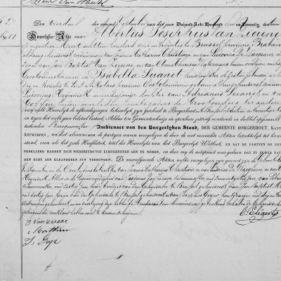 AlbertusJosephusVanZieunexIsabellaSuanet04091871Borgerhout