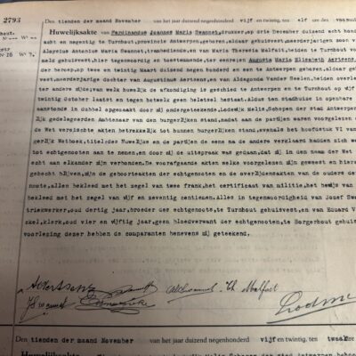 FerdinandusJoannesMariaSwannetxAugustaMariaElisabethAertsens10111925Antwerpen